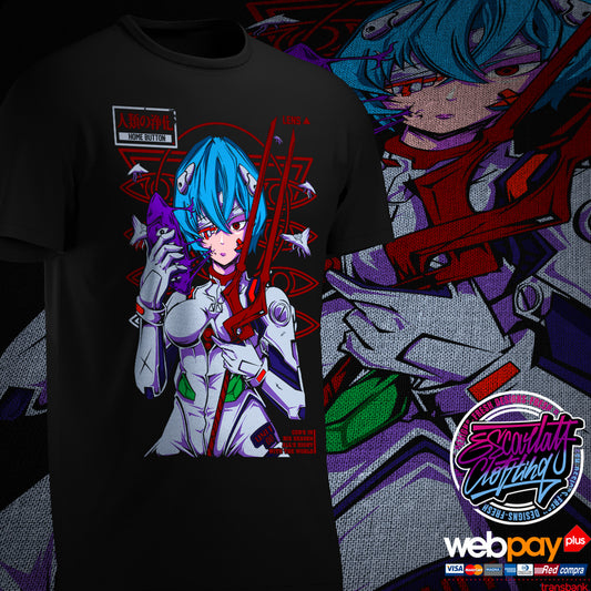 POLERA REI AYANAMI FULLCOLOR - EVANGELION