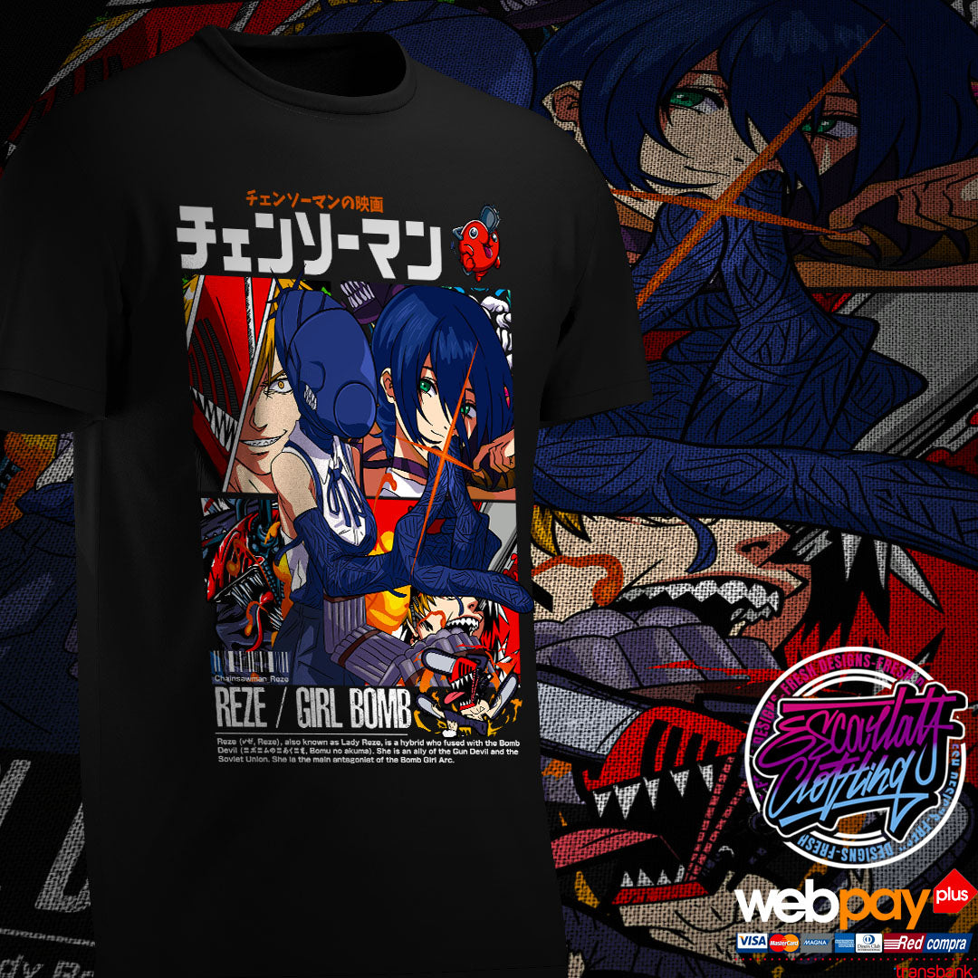 POLERA RAZE COLOR - CHAINSAWMAN