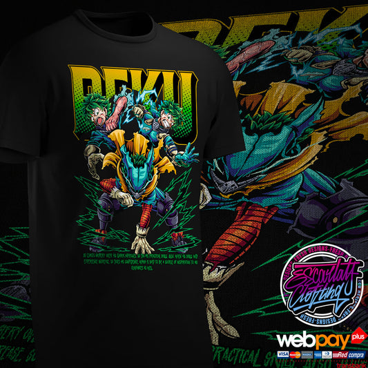 POLERA DEKU FULLCOLOR - MY HERO ACADEMIA