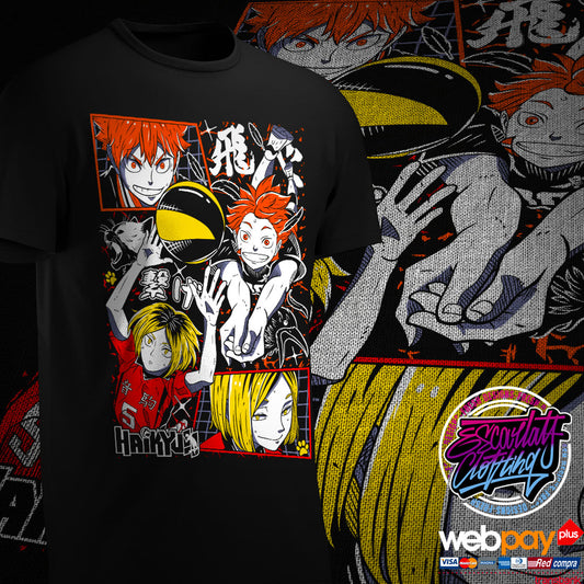 POLERA HAIKYU!! KARASUNO VS NEKOMA - HAIKYU!!