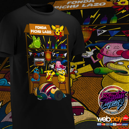 POLERA FONDA POKEMON 18CHERA - POKEMON