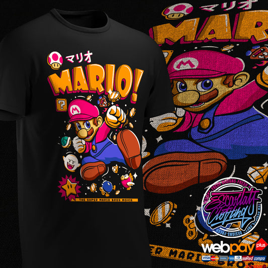POLERA MARIO BROSS - GAMES