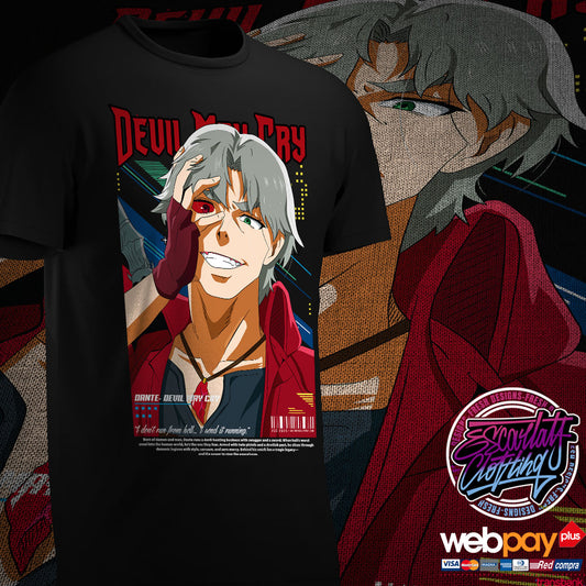 POLERA DEVIL MAY CRY FULLCOLOR