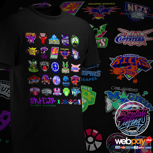 POLERA POKEMON X NBA - POKEMON