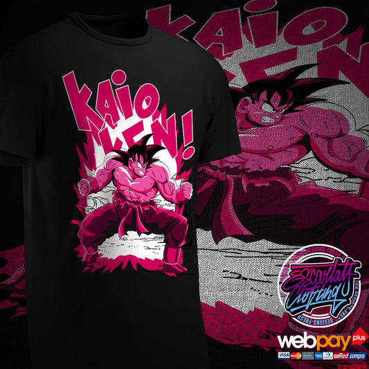 POLERA GOKU KAIOKEN - DRAGONBALL Z
