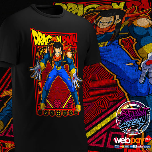 POLERA SUPER 17 - DRAGONBALL GT
