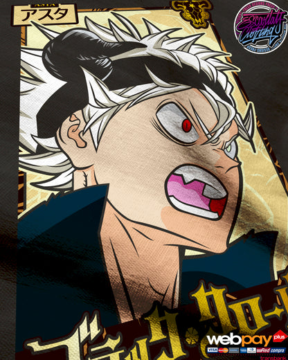 POLERA ASTA - BLACKCLOVER