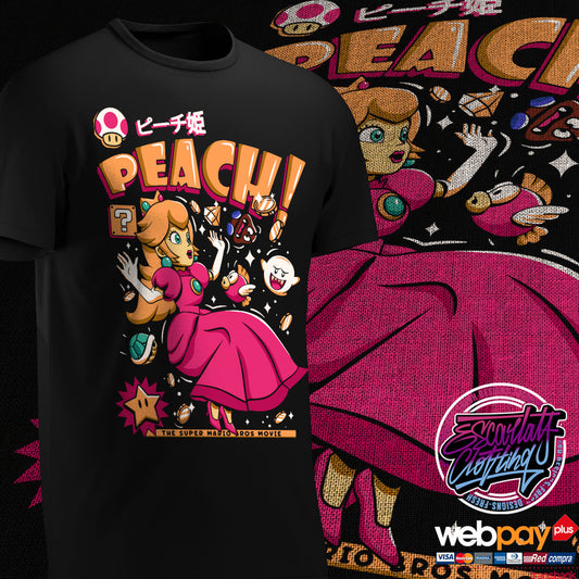 POLERA PEACH - GAMES
