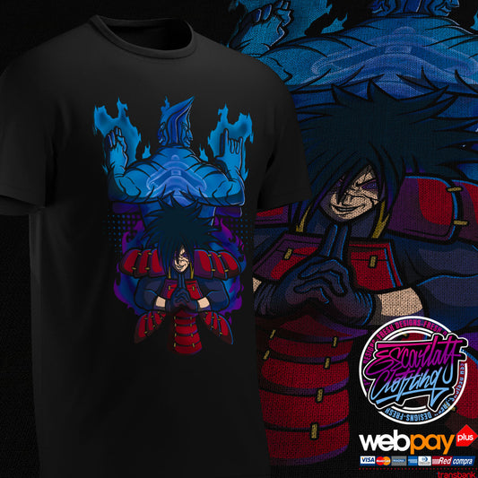 POLERA MADARA UCHIHA - NARUTO