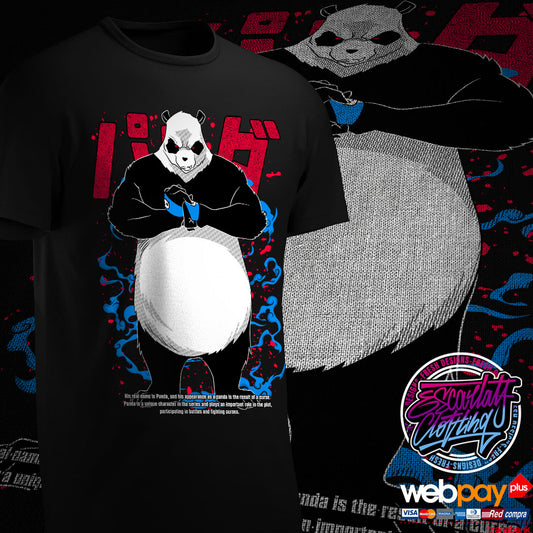 POLERA PANDA - JUJUTSU KAISEN