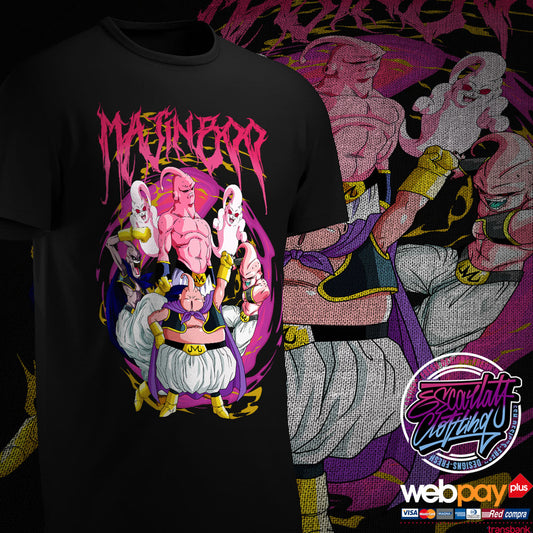 POLERA MAJIN BUU X 4 - DRAGONBALL Z