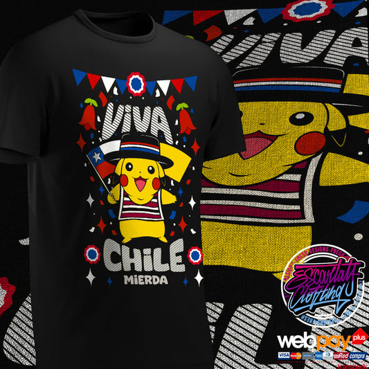 POLERA PIKACHU 18CHERO - POKEMON