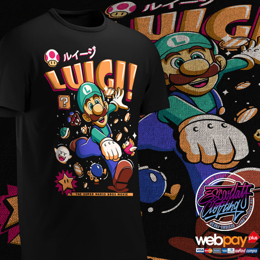 POLERA LUIGI - GAMES