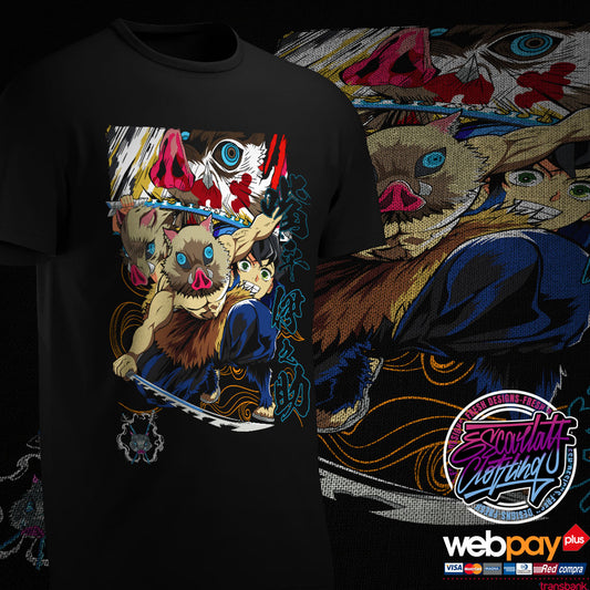 POLERA INOSUKE FULLCOLOR - KIMETSU NO YAIBA