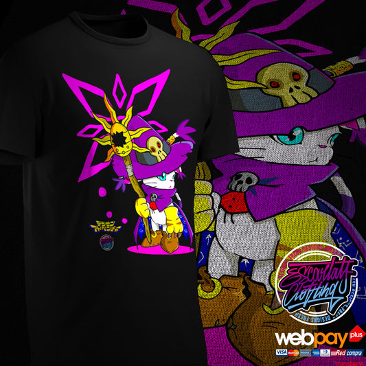 POLERA GATOMON DE WIZARDMON - DIGIMON