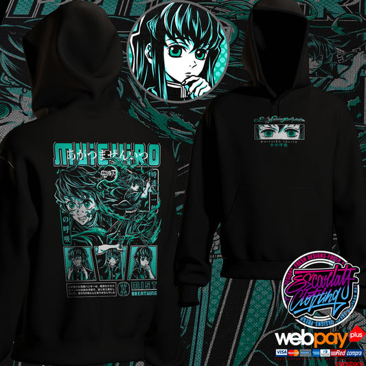 HOODIE TOKITO - KIMETSU NO YAIBA COLECCION 2025