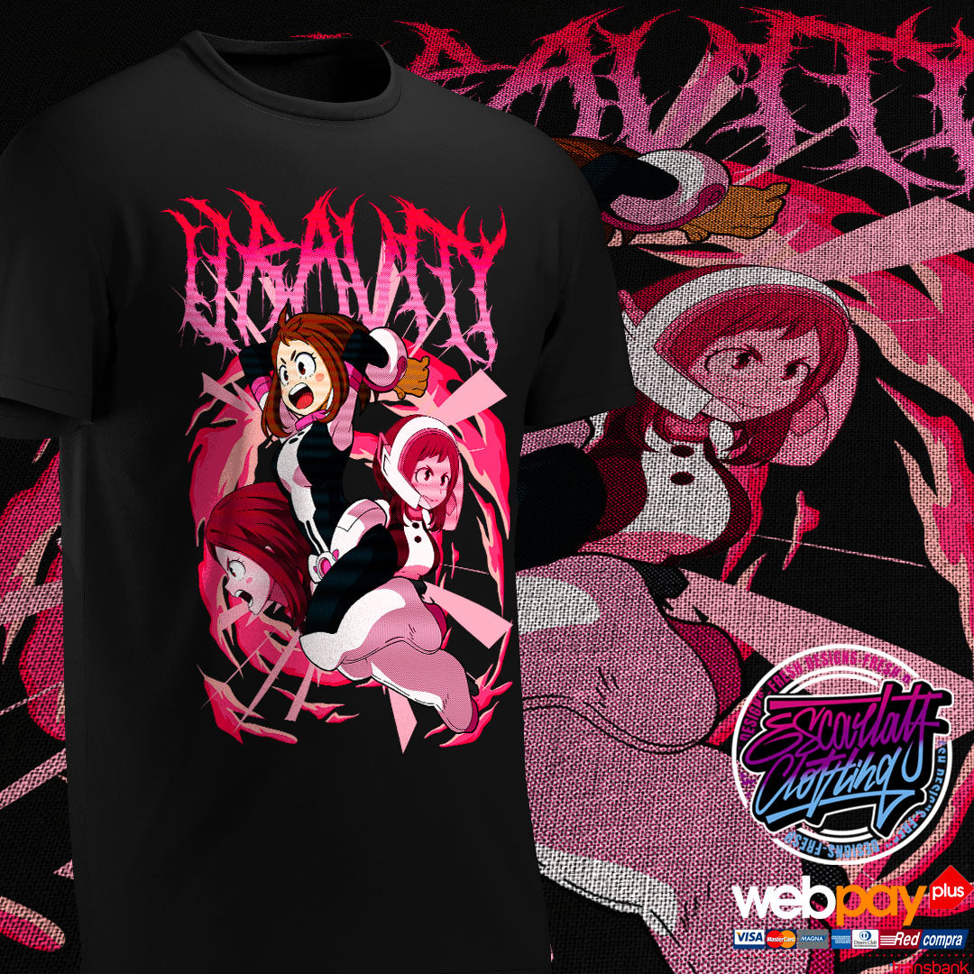 POLERA OCHACO URARAKA FULLCOLOR - MY HERO ACADEMIA