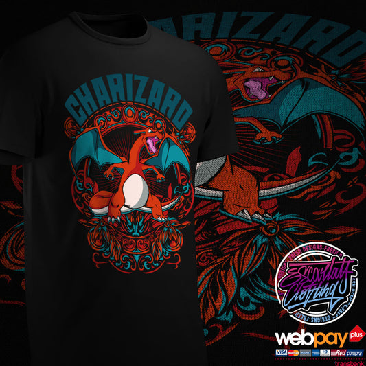 POLERA CHARIZARD - POKEMON