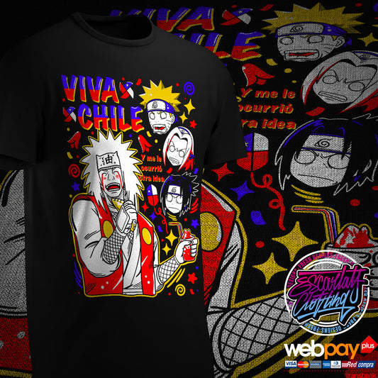 POLERA JIRAIYA 18CHERO - NARUTO