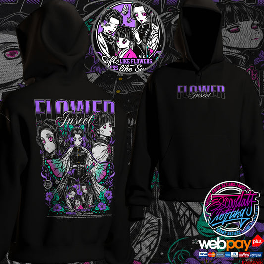 HOODIE SHINOBU KOCHO - KIMETSU NO YAIBA COLECCION 2025