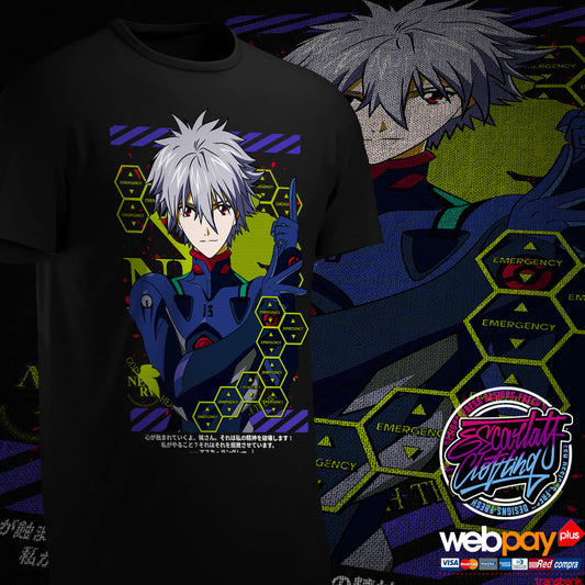 POLERA KAWORU NAGISA - EVANGELION
