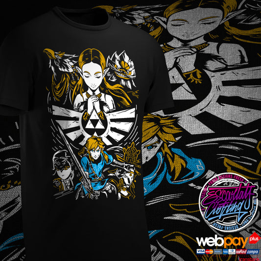 POLERA NEGRA ZELDA
