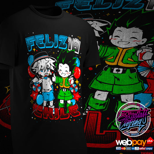 POLERA GON & KILLUA 18CHERO - HUNTER X HUNTER