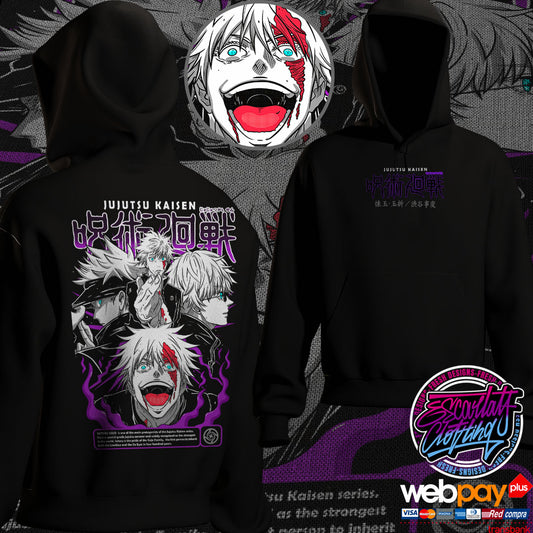 HOODIE GOJO SATORU X4 - JUJUTSU KAISEN