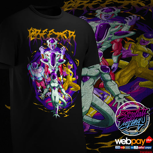 POLERA FREEZER TRANSFORMACIONES - DRAGONBALL Z