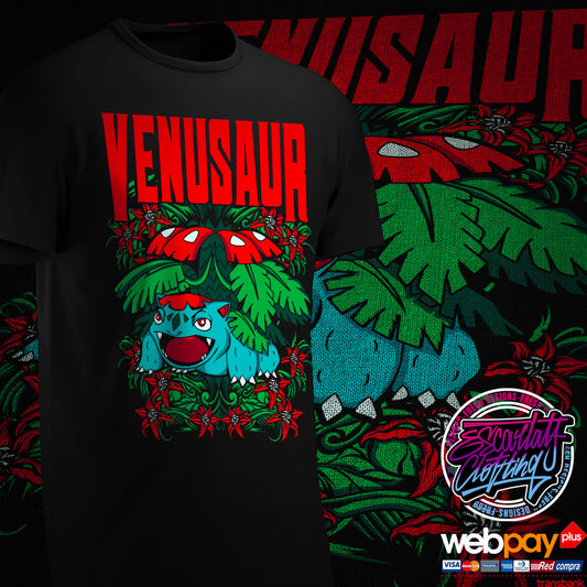 POLERA VENUSAUR - POKEMON
