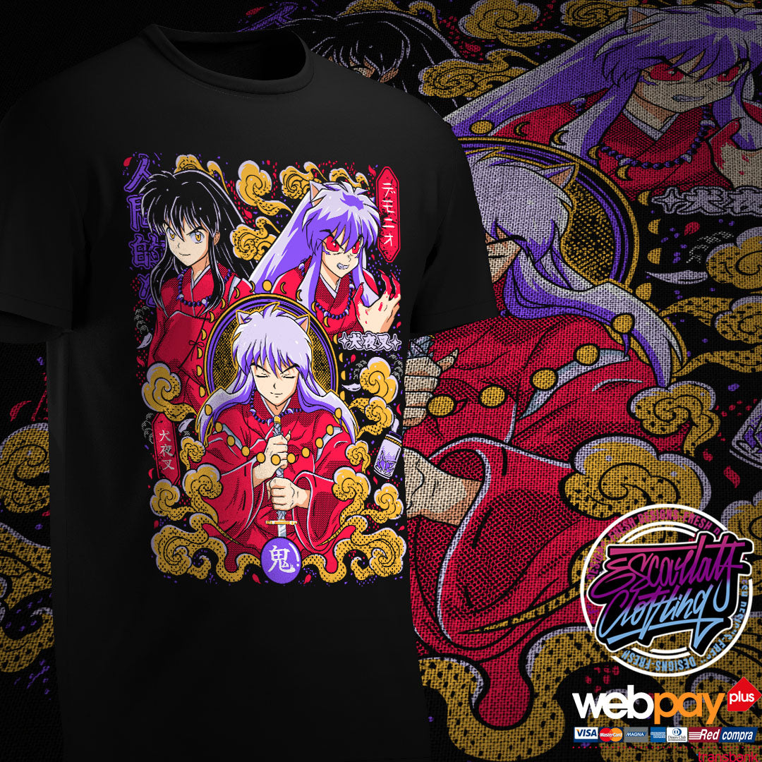 POLERA INUYASHA FULLCOLOR - INUYASHA