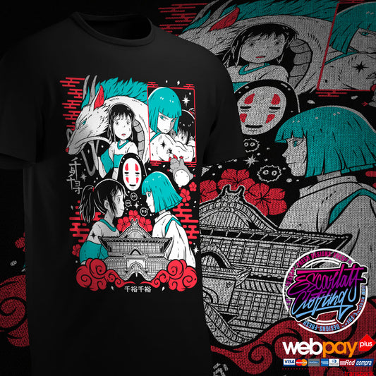 POLERA VIAJE DE CHIHIRO - GHIBLI