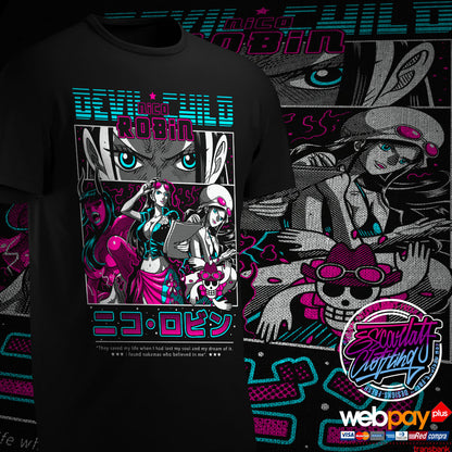 POLERA NICO ROBIN - ONE PIECE