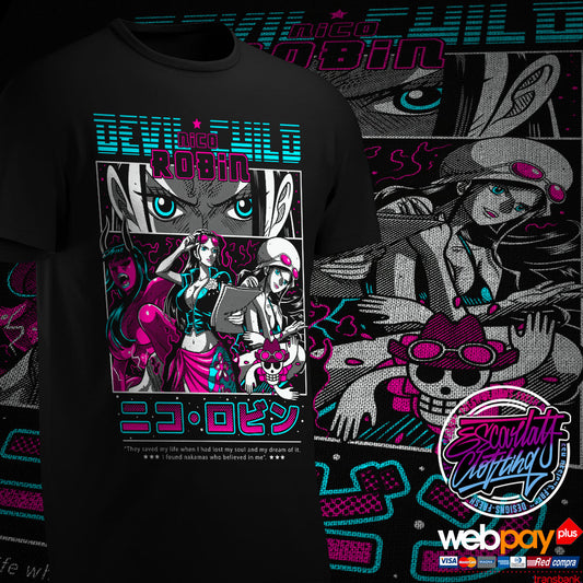 POLERA NICO ROBIN - ONE PIECE