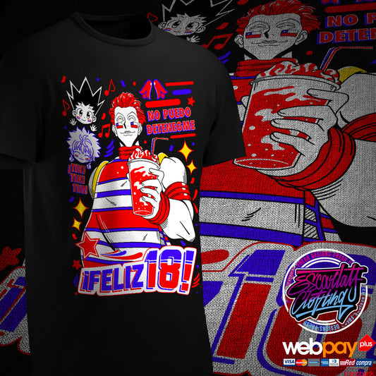 POLERA HISOKA 18CHERO - HUNTER X HUNTER