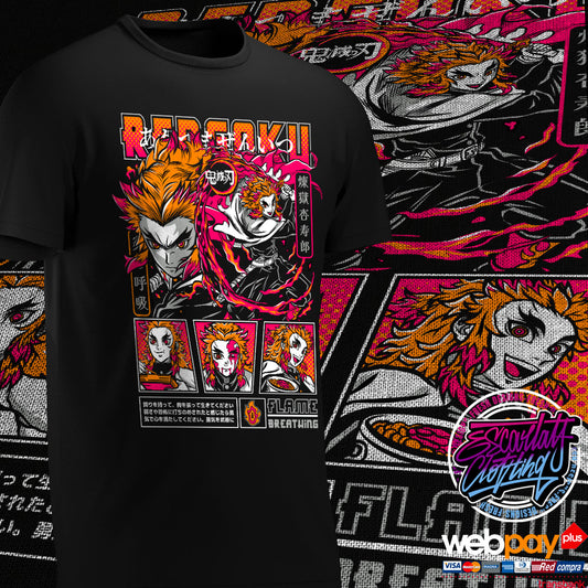 POLERA RENGOKU COLECCION 2025 - KIMETSU NO YAIBA