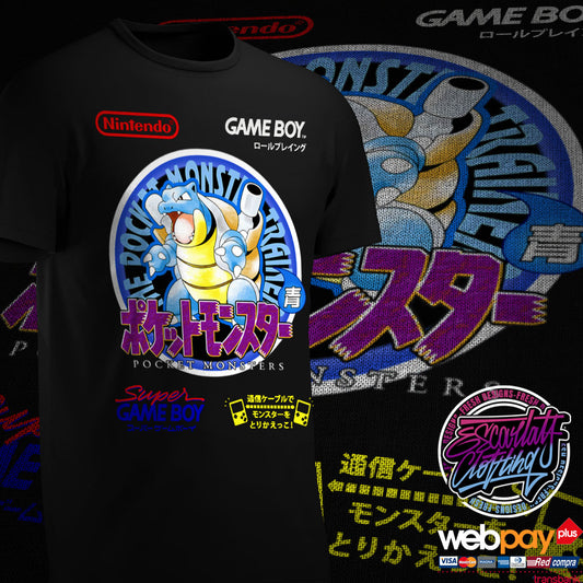 POLERA POKEMON BLUE GAMEBOY - POKEMON