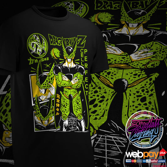 POLERA PERFECT CELL - DRAGONBALL Z
