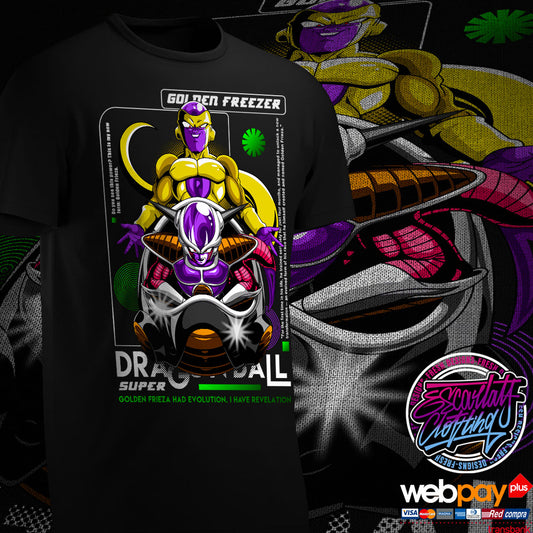 POLERA FREEZER GOLDEN - DRAGONBALL SUPER