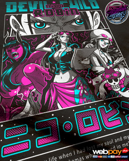 POLERA NICO ROBIN - ONE PIECE