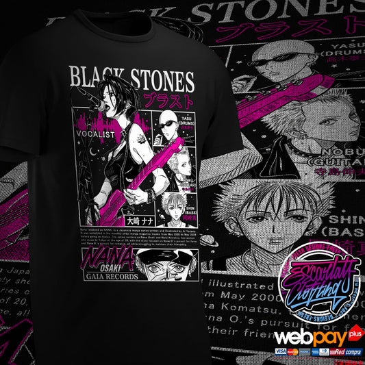 POLERA BLACK STONES - NANA