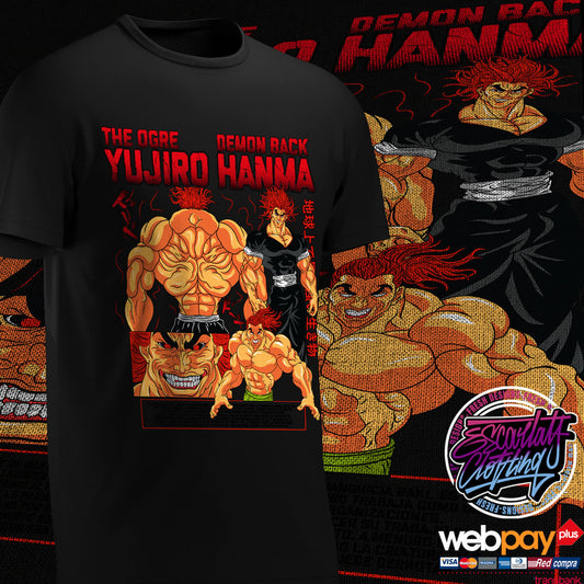 POLERA YUJIRO HANMA - BAKI