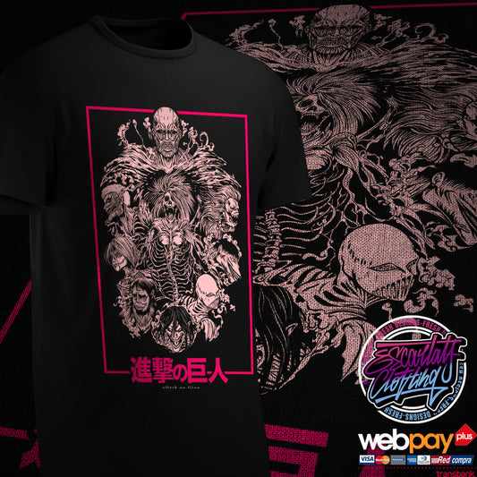 POLERA TITANES - SHINGEKI NO KYOJIN