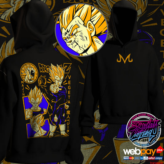 HOODIE MAJIN VEGETA - DRAGONBALL Z
