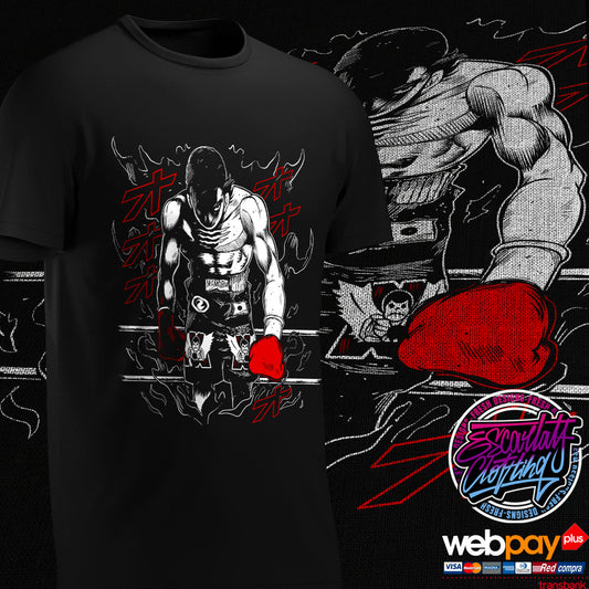 POLERA TAKAMURA - AJIME NO IPPO - ESPIRITU DE LUCHA