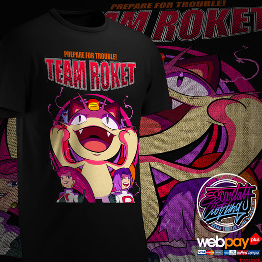 POLERA EQUIPO ROCKET 2 - POKEMON