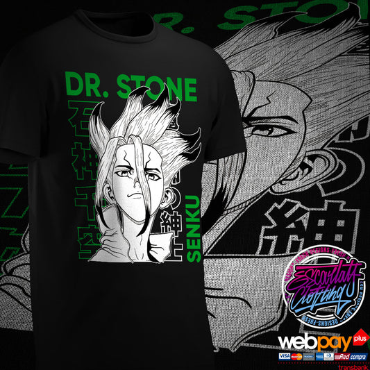 POLERA NEGRA DR. STONE