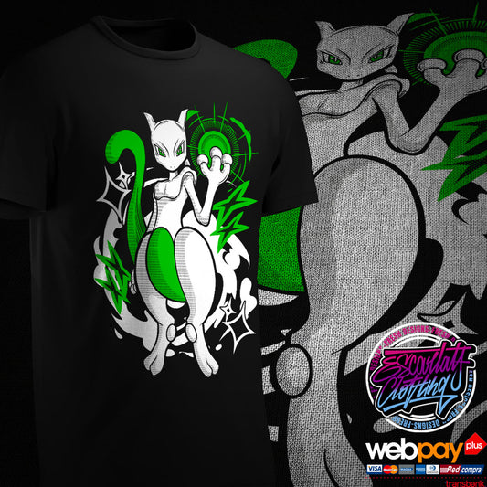 POLERA MEWTWO SHINY - POKEMON