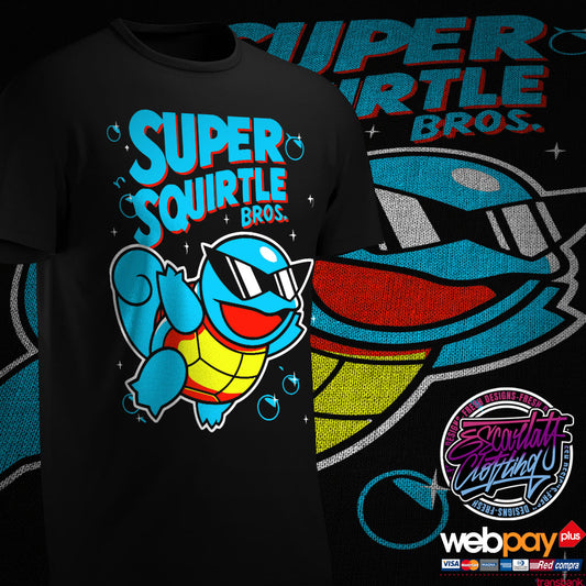 POLERA SUPER SQUIRTLE BROS - POKEMON