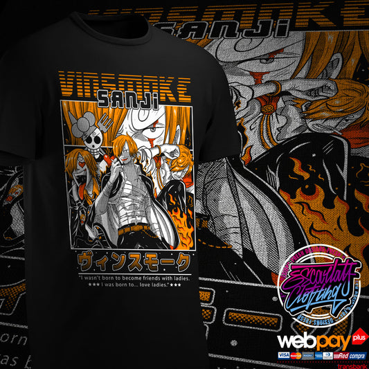 POLERA SANJI - ONE PIECE